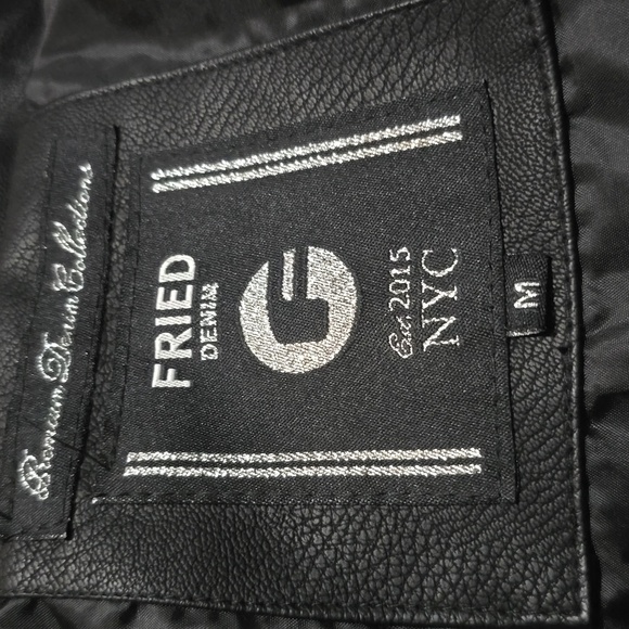 Fried Denim Men’s Quilted Black Zip/Snap Up Vest Size Medium - Picture 11 of 13